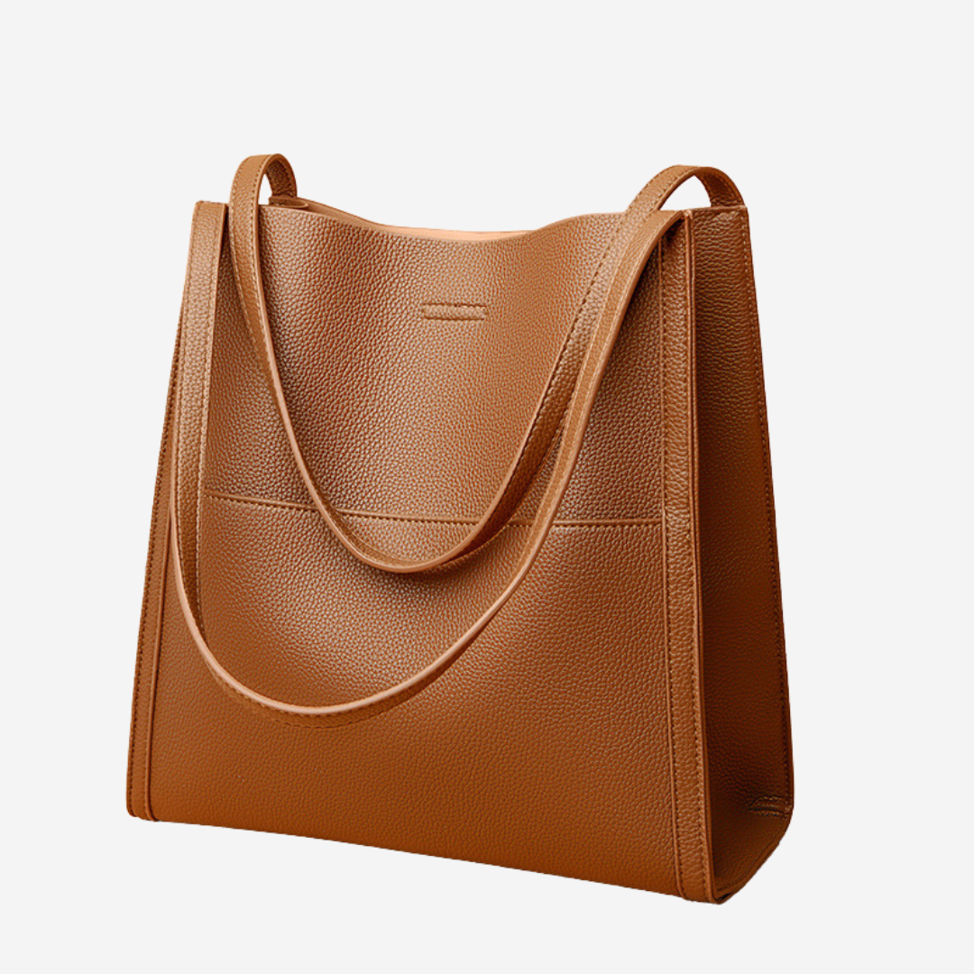 Mariah | Bolso de hombro de piel auténtica