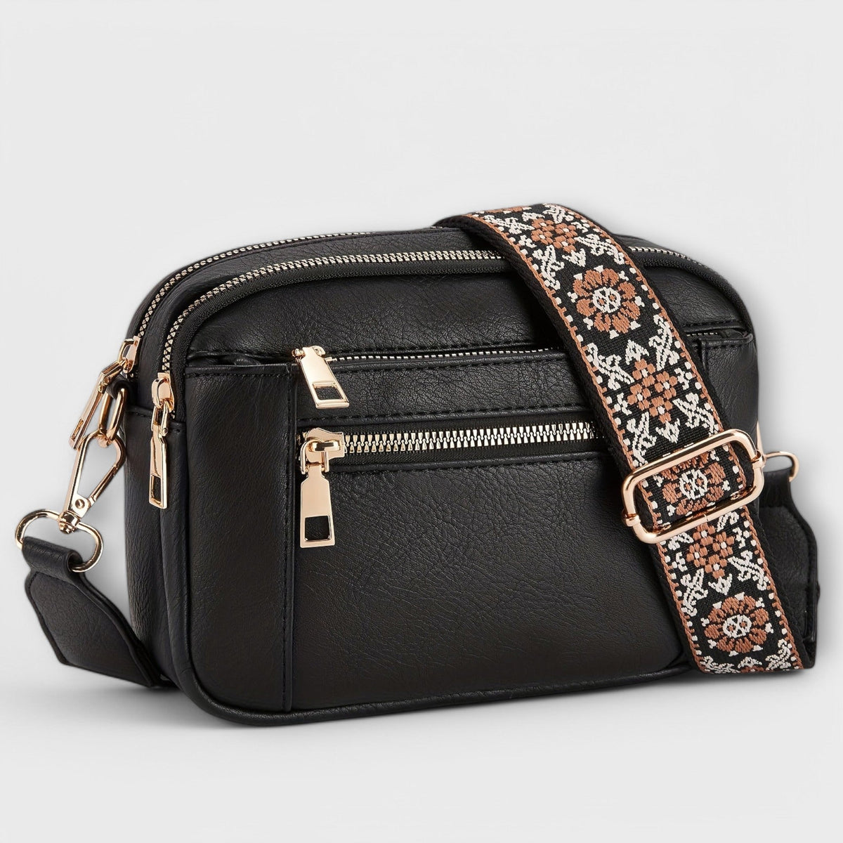 Elain - Bolso bandolera vegano de piel sintética