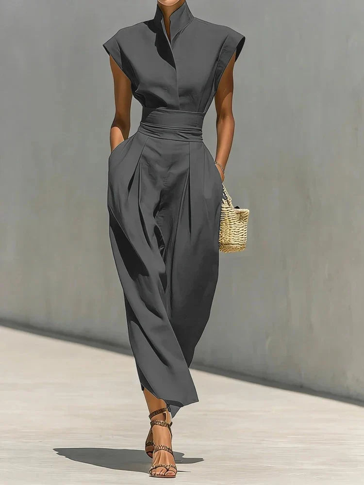 Vestido Midi Plisado Clara