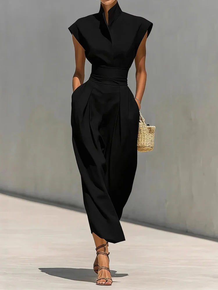 Vestido Midi Plisado Clara