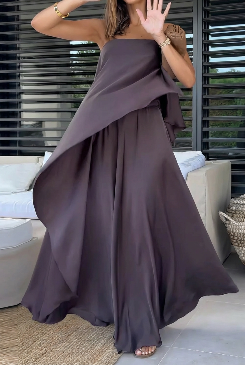 Alba | Conjunto con falda de volantes