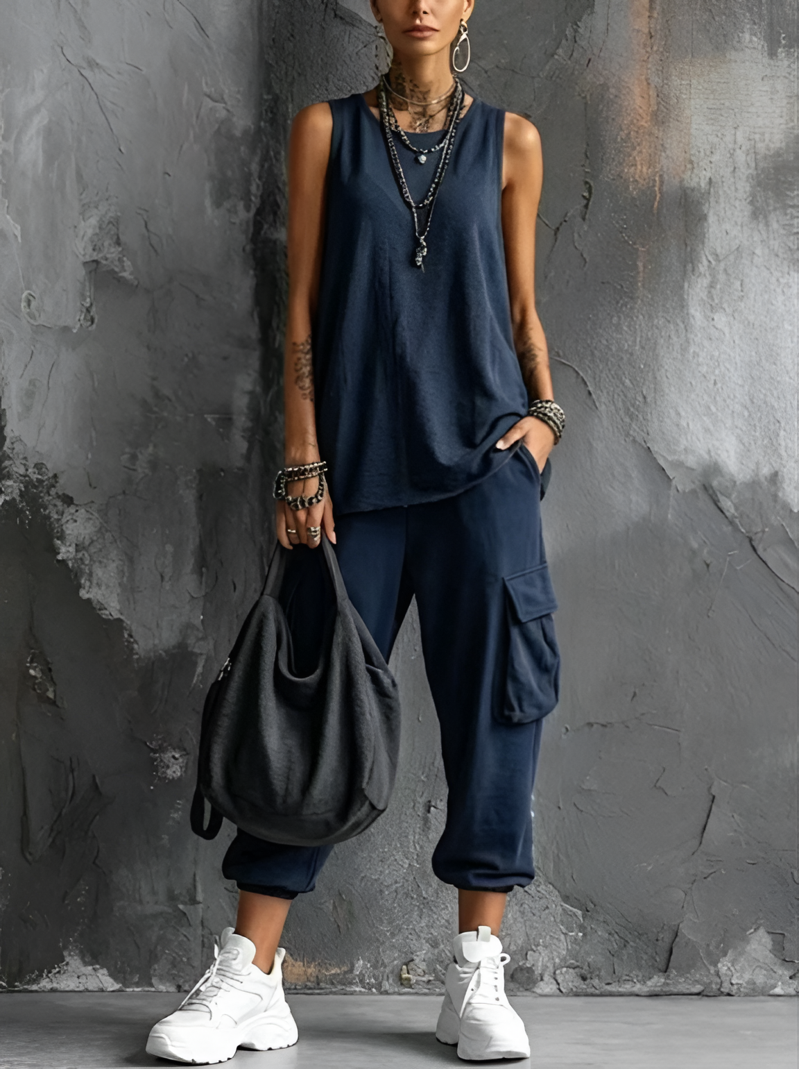 Noemi - Conjunto casual con comodidad urbana